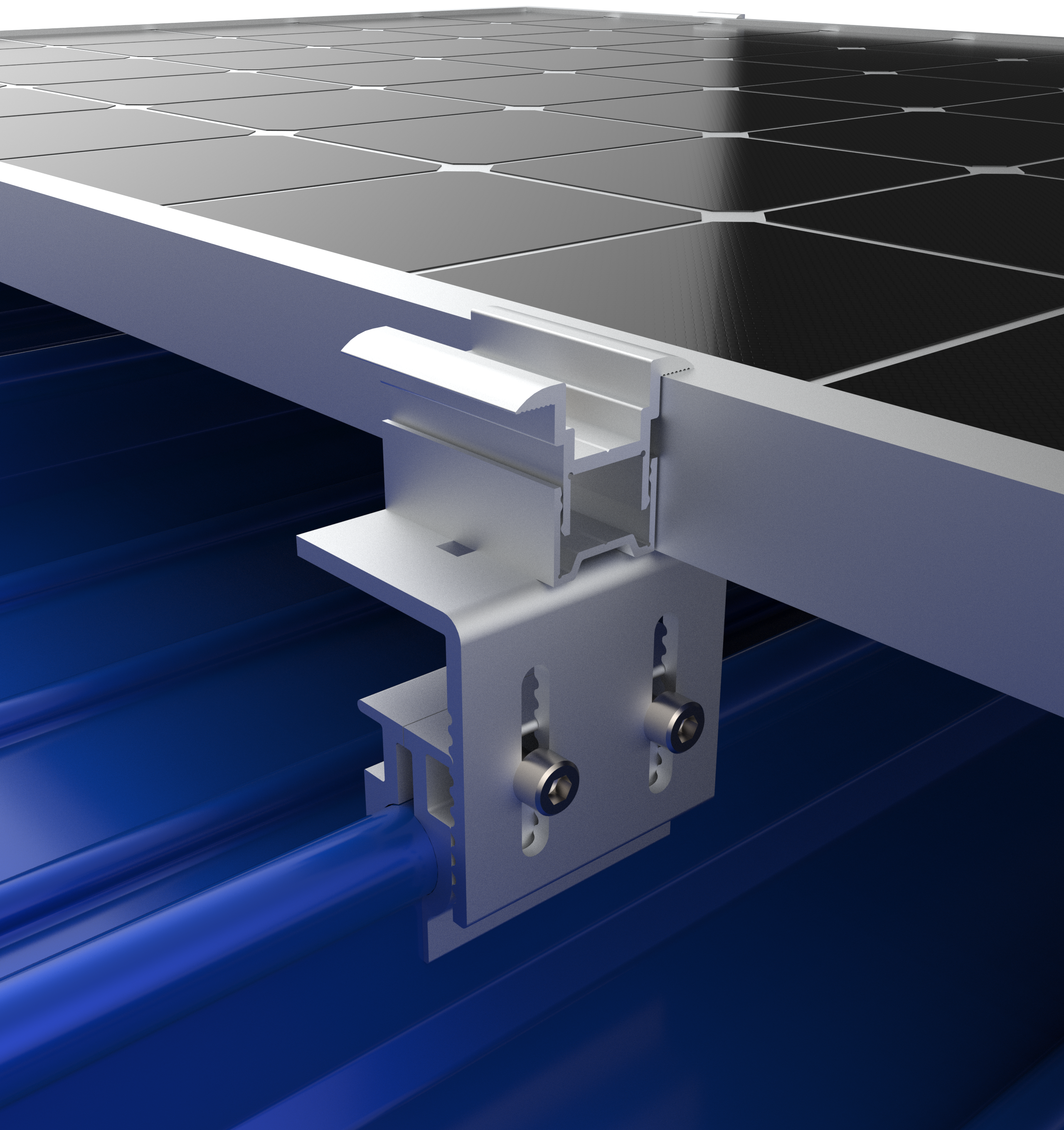 Solar Kilit Geçme Çatı ( Self )Bağlantı